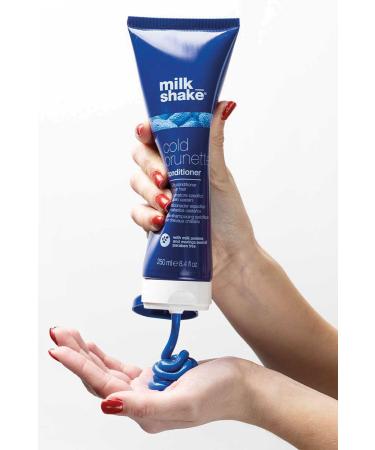 Milkshake Milk_shake Cold Brunette Blue Conditioner for Brown Hair 250 ml - Buy Online on GoSupps.com