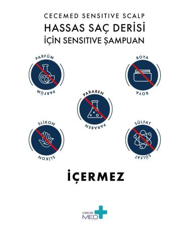 CECEMED Sensitive Scalp Shampoo 300 ml - Buy Online on GoSupps.com