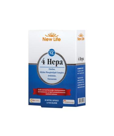 New Life Newlife 4 Hepa 30 Softgels