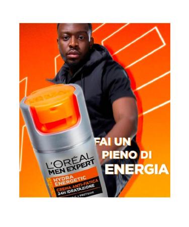 L'Or al Paris Men Expert Hydra Energetic Anti-Fatigue Cream 50 ml - Buy Online on GoSupps.com