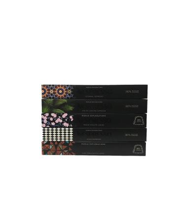 Nespresso World Explorations Set of 5 Istanbul-Paris-Tokyo-Capetown-Rio De Janeiro Capsule Coffee