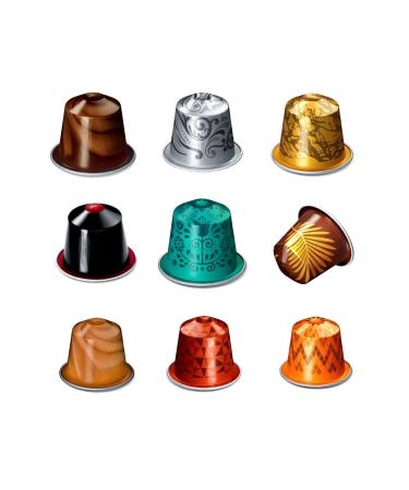 Nespresso Capsule Coffee Trial Pack (10 PCS) - Buy Online on GoSupps.com