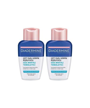 Diadermine Dual Phase Eyelash Protective Eye Make-Up Remover 125 ml X 2 Pieces