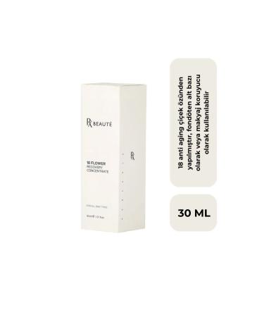 RX Beaute Skin Care Oil. 18 Flower Recovery Concentrate