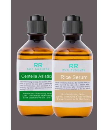 roc rochers 220 ml Centella Asiatica (Gotu Kola) Serum + 220 ml Rice Serum - Buy Online on GoSupps.com