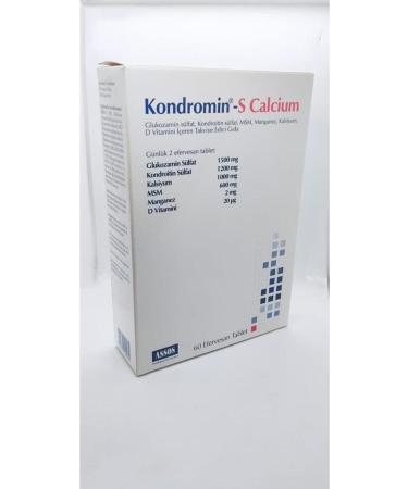 Assos Kondromin-s Calcium 60 Effervescent Tablet - Buy Online on GoSupps.com