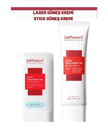Cell Fusion C Laser High Protection Sunscreen and Stick Sunscreen for All Skin Types