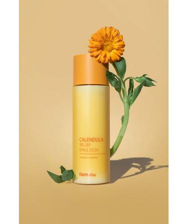 Farmstay Calendula Relief Sensitive Skin Vegan Emulsion 200 ml - Buy Online on GoSupps.com