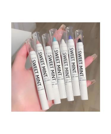 sweet mint Highly pigmented shiny Korean pencil eyeshadow highlighter pen (WHITE 03) - Buy Online on GoSupps.com