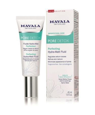 Mavala Pore Detox Fluide Hydra-mat Perfecteur 45 ml
