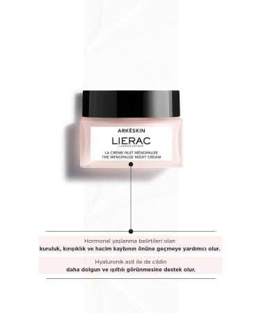 Lierac Arkeskin Night Cream - Hormonal Anti-Aging Night Care Cream 50ml - Buy Online on GoSupps.com
