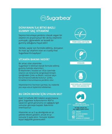 Sugarbear Sugar Bear Hair Vitamin 74 Capsules Double Deal Package - Buy Online on GoSupps.com