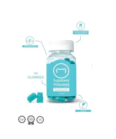 Sugarbear Sugar Bear Hair Vitamin 74 Capsules Triple Deal Package - Buy Online on GoSupps.com