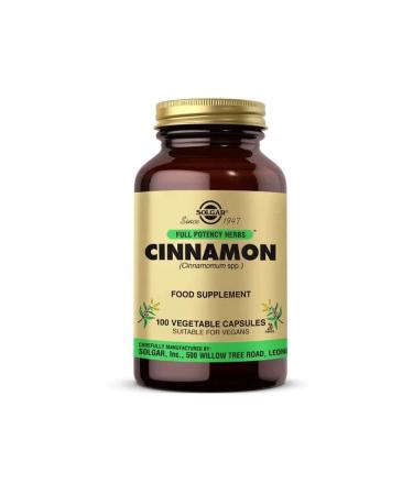 Solgar Sol-gar Cinnamon 100 Herbal Capsules