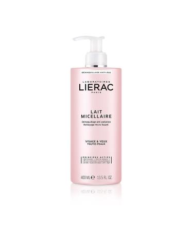 Lierac Double Cleanser Micellar Milk Double Action Micellar Milk Cleanser for All Skin Types 400 M