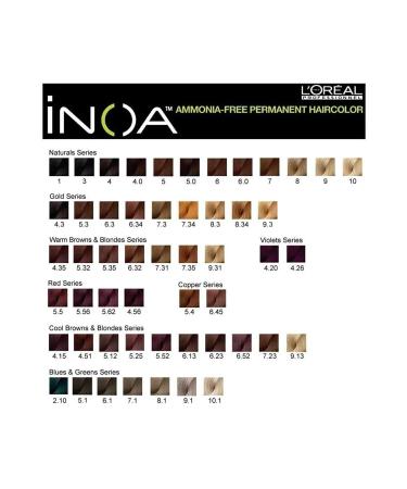 INOA Hair Dye new 6.3 Dark Blonde Dore 60gr - Buy Online on GoSupps.com