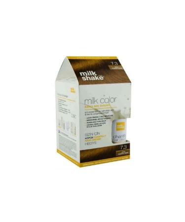 Milkshake 7.3 Medium Blonde Dore Hair Cream 50 ml Set