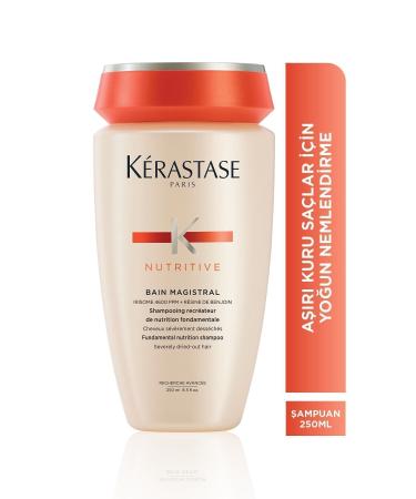 Kerastase Nutritive Bain Magistral Moisturizing Nourishing Shampoo for Extremely Dry Hair 250ml