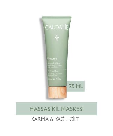 Caudalie Vinopure Sensitive Clay Mask 75 ml