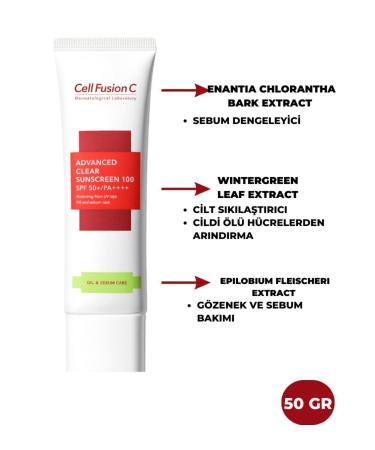 Cell Fusion C High Protection Advanced Sun Cream for All Skin Types 100 Spf50 /pa 50 gr - Buy Online on GoSupps.com
