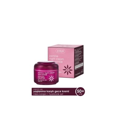 Ziaja Jasmine Oil Essence Night Cream 50 ml - Buy Online on GoSupps.com