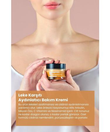 Cosmogenesis Labs Anti-Blemish Vitamin C Blemish Cream 50ml Vegan Brightening Tone-Equalizing Moisturizer (2% Arbutin) - Buy Online on GoSupps.com