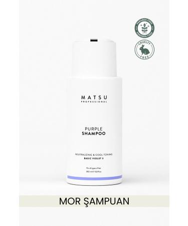 MATSU Purple Shampoo Color Equalizer Anti-Orange 350ml
