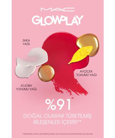 Mac Glow Play Moisturizing Lip Balm - Oops! 3 G - Buy Online on GoSupps.com