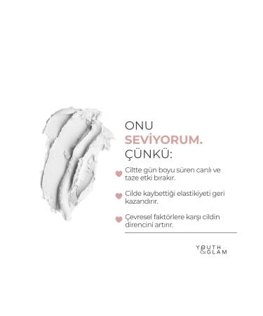 Youth Glam White Clay Mask - Anti-Acne Anti-Blackhead and Brightening Effect - Buy Online on GoSupps.com
