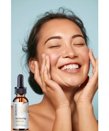 serena beauty Rice Essence Face Serum & Concentrate & Pure Rice Essence & Rice Serum & Pores & Brightening - Buy Online on GoSupps.com