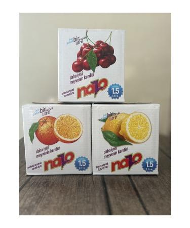 NAZO Powder Drink Lemon Orange Cherry 24 Lux 3