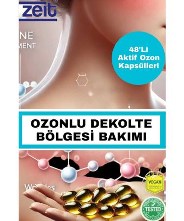 ZEIT OZON Ozonated Decollete Care Cream | Moisturizing Active Ozone Capsules for Sun Spots and Freckles 6-Pack - Buy Online on GoSupps.com