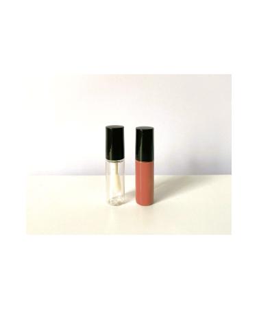 ENVISAGE 2pcs Mini Plastic Black Tube Refillable Liquid Lipstick and Lipgloss Bottle(1.2 Ml) - Buy Online on GoSupps.com