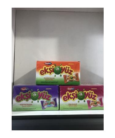 SAADET 3 Types Sour Face Gum