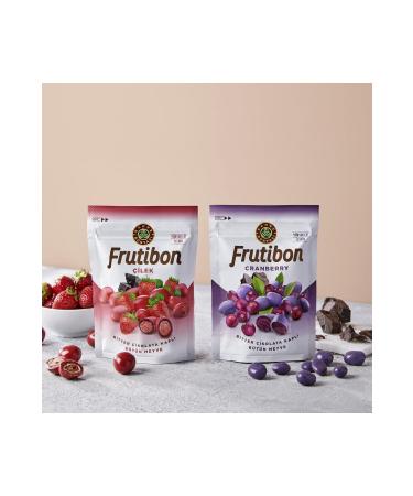 Coffee World Frutibon Cranberry Bitter and Frutibon Strawberry