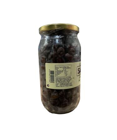 Organic X 2 Jars Black Olives 700 gr - Buy Online on GoSupps.com
