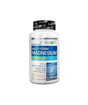 Vitamin Magnesium Complex 60 Tablets in Water
