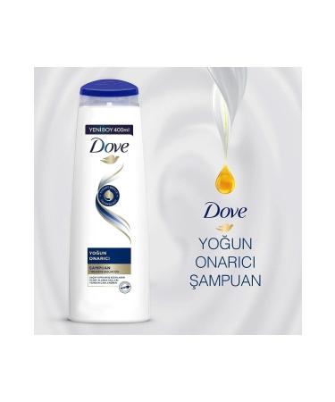 Dove Intensive Repair Shampoo 400 Ml 6 Pieces - Buy Online on GoSupps.com