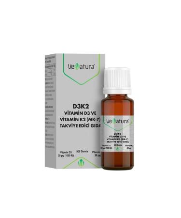 Venatura Vitamin D3k2 20ml