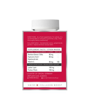 SOVITAL Red Carpet Collagen Boost Anti-Aging 60 Pieces 3 Pieces - Buy Online on GoSupps.com