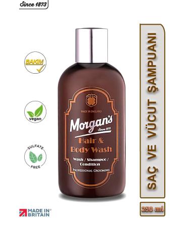 Morgan's Pomade Morgan's Hair & Body Wash - Hair and Body Shampoo 250 ml
