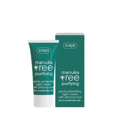 Ziaja Manuka 3% Mandelic Acid Micro-Peeling Brightening Night Cream 50 ml - Buy Online on GoSupps.com
