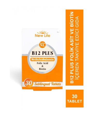 New Life B12 Plus 30 Sublingual Tablets