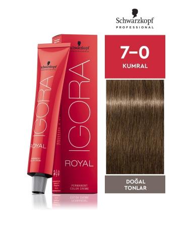 Igora Royal Natural Tones 7-0 Blonde 60ml