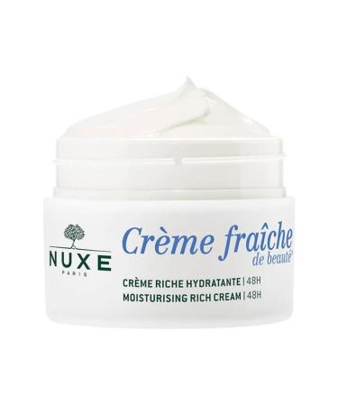 Nuxe Creme Fraiche 48h Dry Skin Moisturizing Natural Ingredient Care Cream 50ml - Buy Online on GoSupps.com