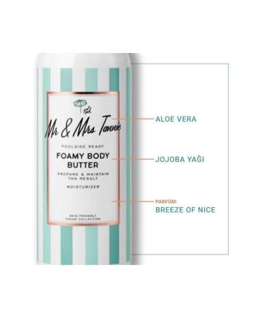 Mr & Mrs Tannie Foaming Body Oil 200ml - Buy Online on GoSupps.com