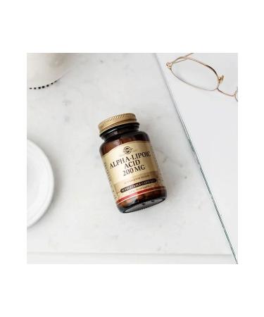Solgar Alpha Lipoic Acid 200 Mg 50 Herbal Capsules - Buy Online on GoSupps.com