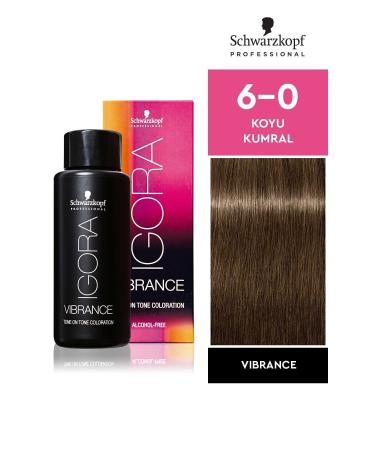 Igora Vibrance 6-0 Dark Blonde Hair Dye 60ml