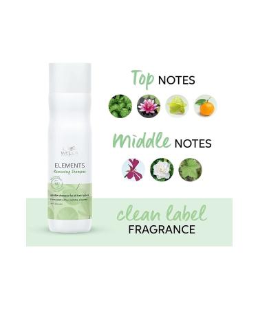 Wella Elements Renewing Calming Shampoo for Dyed and Damaged Hair 250 Ml - Buy Online on GoSupps.com