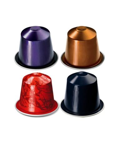 Nespresso Napoli Firenze Arpeggio Palermo Kazaar and Genova Livanto Capsule Coffee 10 Pieces (Set of 4) - Buy Online on GoSupps.com